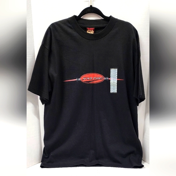 Vintage 1999 Star Wars Episode 1 T-Shirt Darth Maul Sith XL NWT Deadstock - Picture 1 of 10